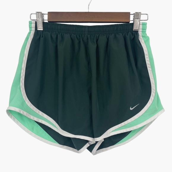 Nike Pants - Nike Tempo‎ Brief Lined Dri-Fit Green Running Shorts